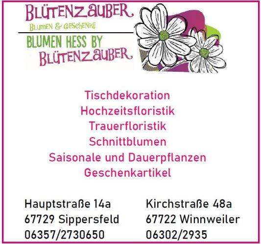 Blütenzauber / Sippersfeld & Winnweiler